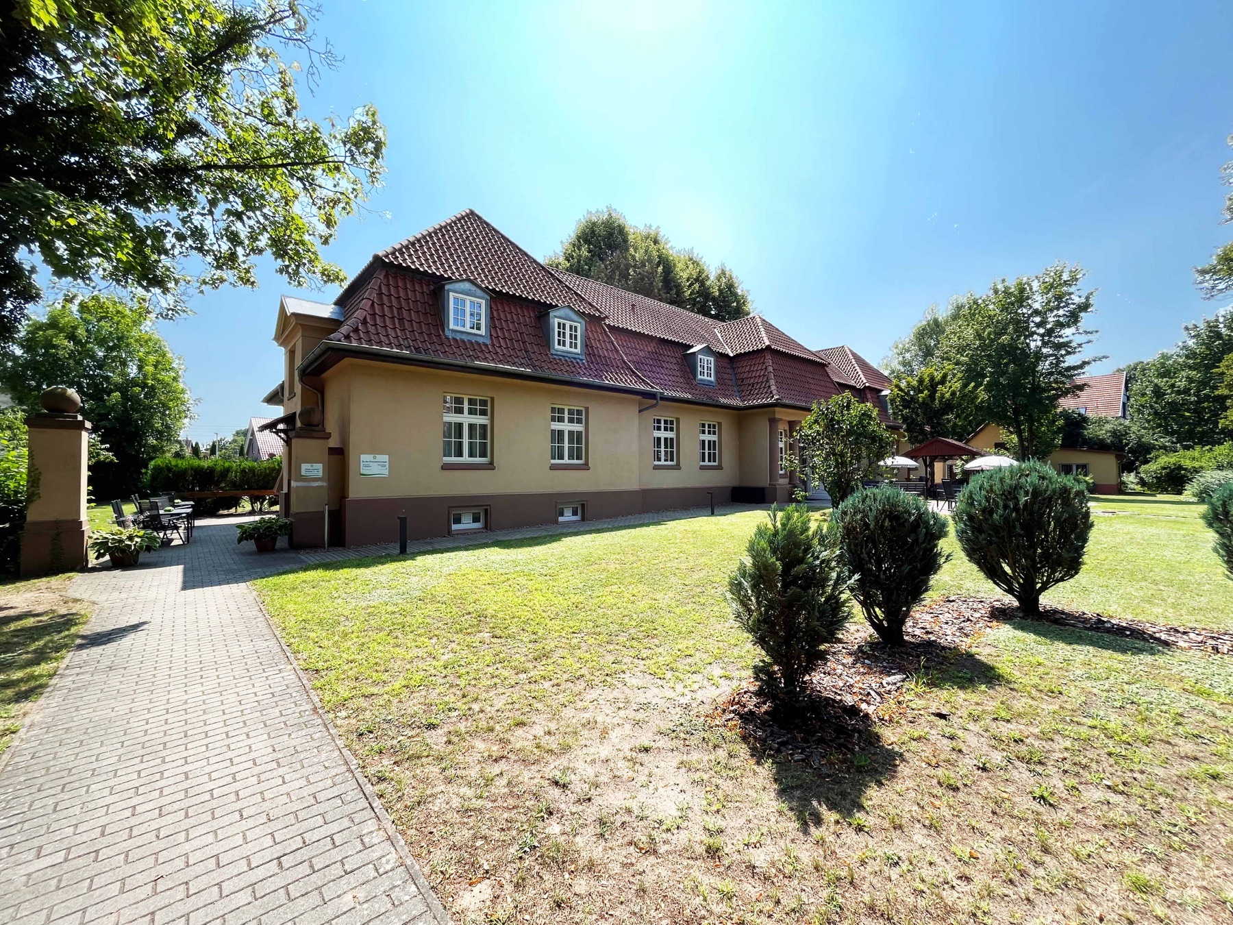 Remise der Ferienresidenz Neu Kaliß mit Garten